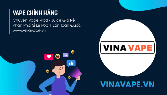 Vina Vape - Cung cấp shisha điện tử giá tốt, chính hãng