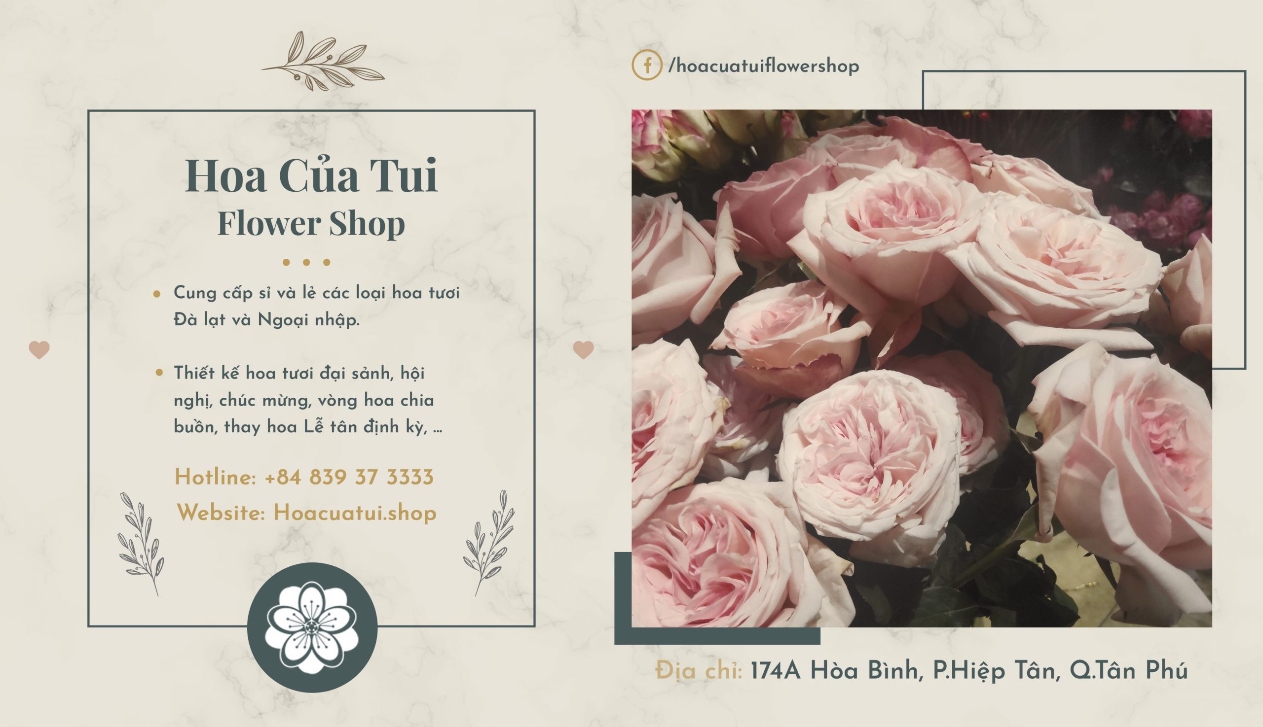 Cửa hàng hoa tươi - Hoa Của Tui