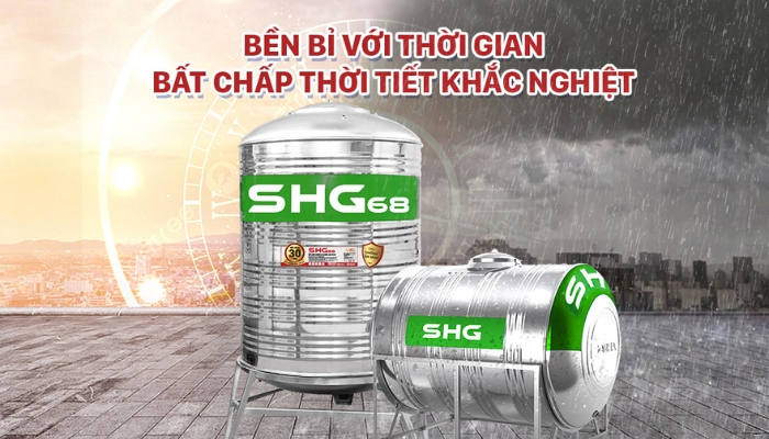 Bồn inox Lộc Phát SHG68 có tốt?