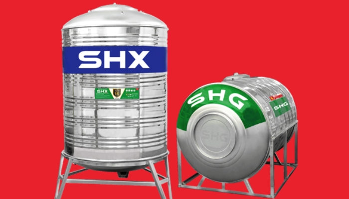 Bồn nước inox Sơn Hà Xanh