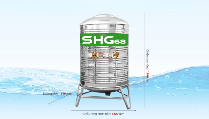 Logo SHG68 mới và tem nhãn hiện đại