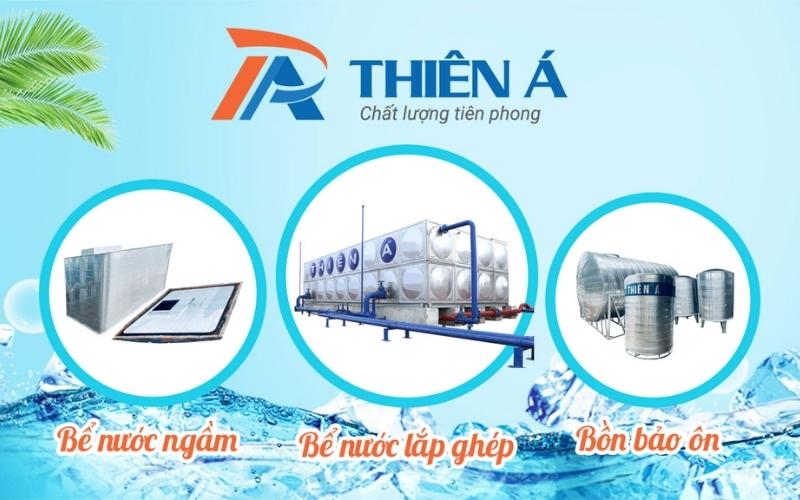 bể nước ngầm công ty thiên á