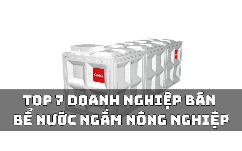 bể nước ngầm công nghiệp