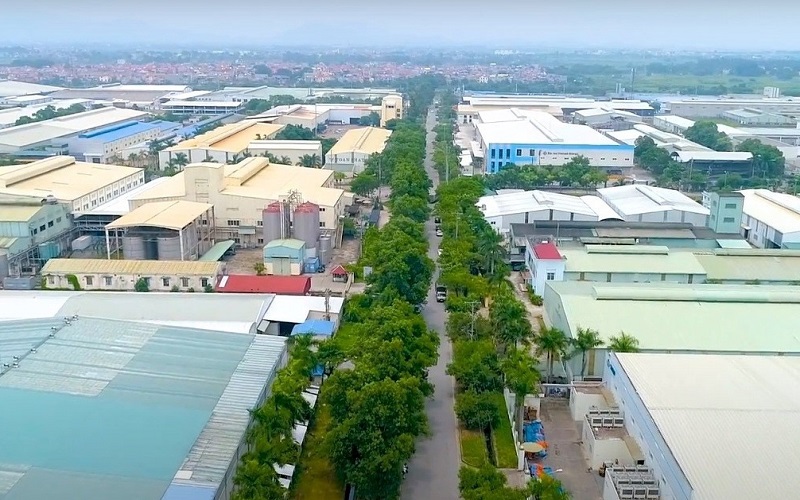 tổng quan cơ sở hạ tầng khu công nghiệp Quang Minh