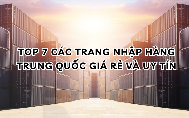 các trang nhập hàng trung quốc