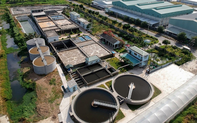 hệ thống xử lý nước thải khu công nghiệp