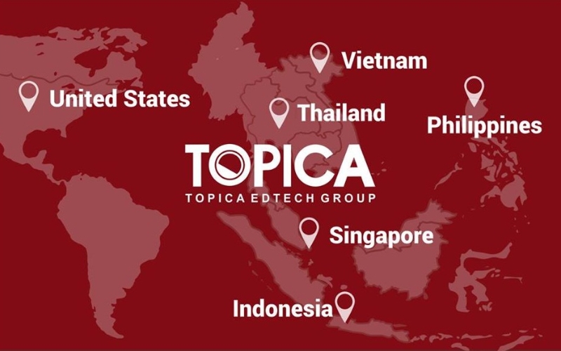 website bán khóa học trực tuyến topica