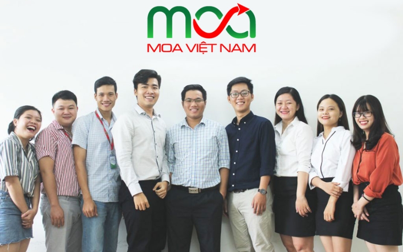 trang web bán khóa học moa