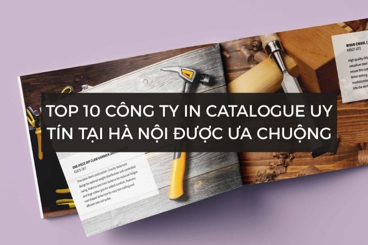 Danh sách TOP 10 công ty in catalogue uy tín tại Hà Nội