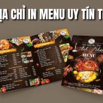 Tổng Hợp Danh Sách Top 7 Địa Chỉ In Menu Uy Tín TPHCM