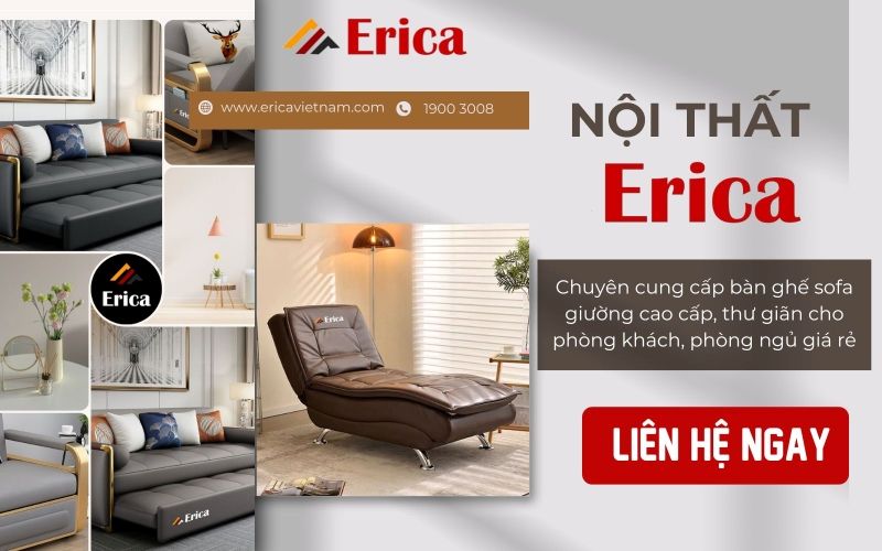 nội thất sofa cao cấp Erica Việt Nam
