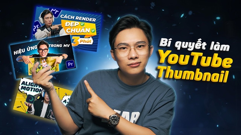 tạo thumbnail đẹp