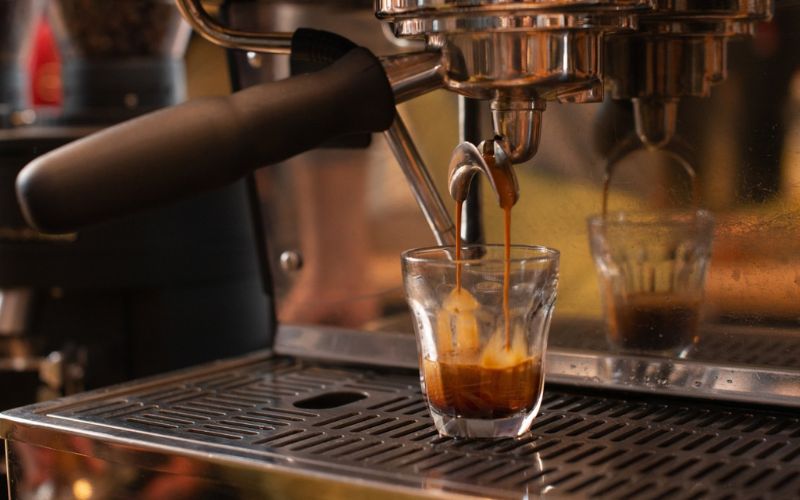 cà phê pha máy là gì