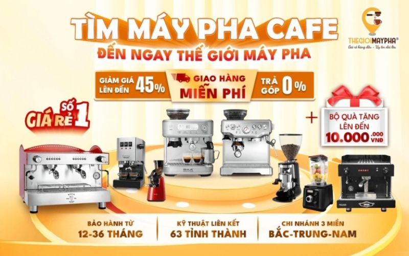 mua máy pha cà phê tại thế giới máy pha