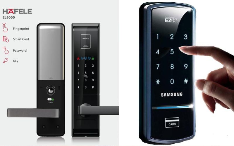 Ưu tiên các thương hiệu khóa cửa thông minh uy tín