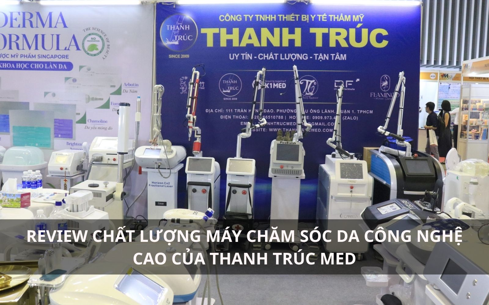 máy chăm sóc da côngreview nghệ cao của Thanh Trúc