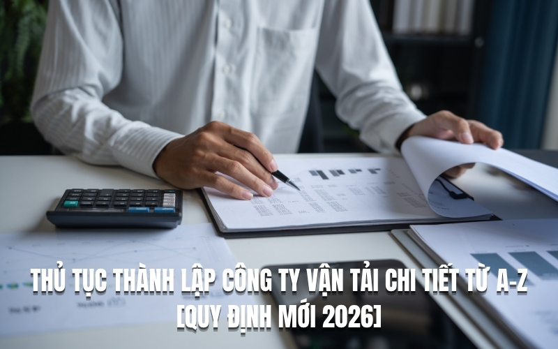 thủ tục thành lập công ty vận tải