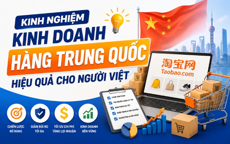 kinh nghiệm kinh doanh hàng trung quốc