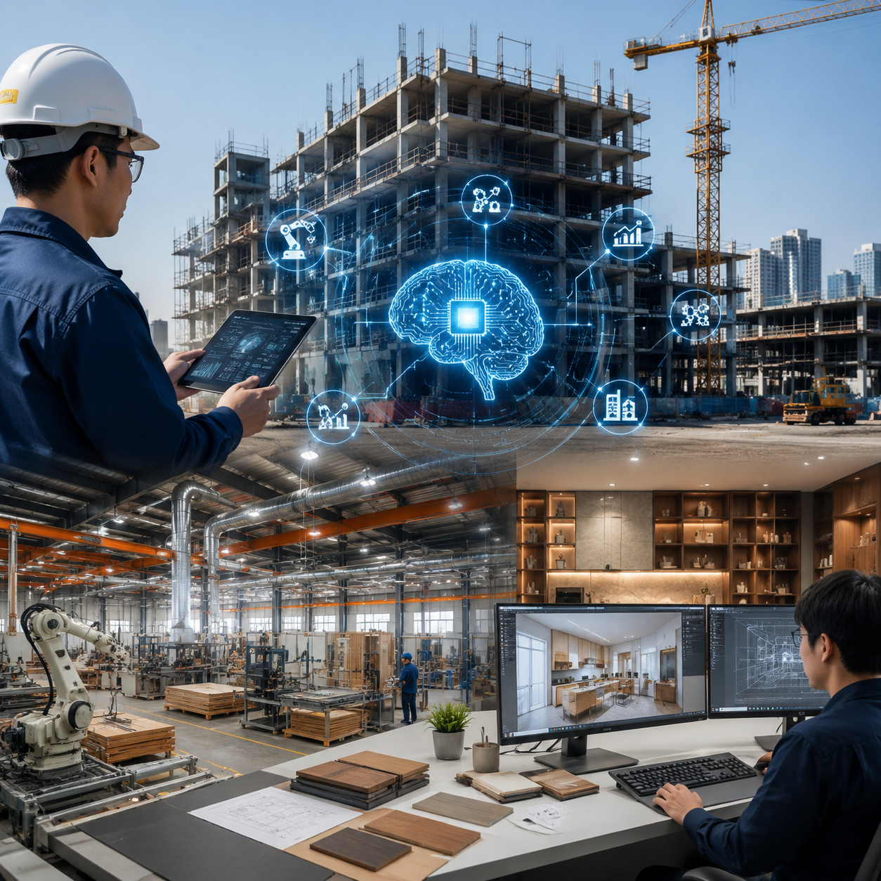 Ứng dụng AI trong doanh nghiệp nội thất và xây dựng Ứng dụng AI trong doanh nghiệp nội thất và xây dựng